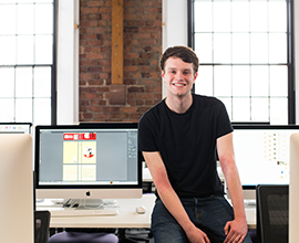 graphic design student